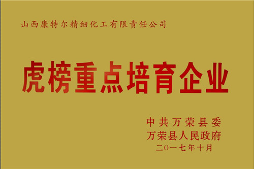 龍榜重點(diǎn)培育企業(yè)